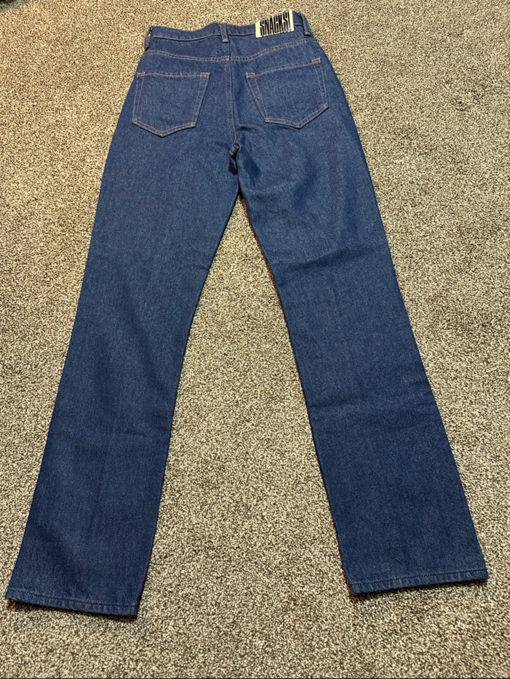 MOTHER Snacks jeans the pin up tippy top sweet too in clean your plate size 25 - Picture 5 of 13